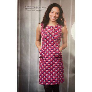 Mata Traders Stretch Twill Sheath Dress XS